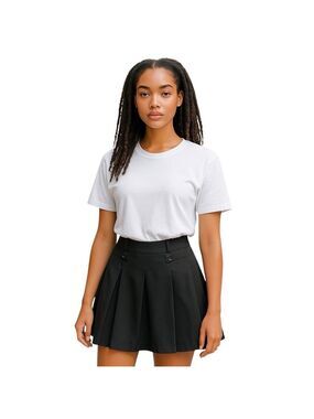 Ted Baker Pleated Mini Skirt Black Women’s Size 1